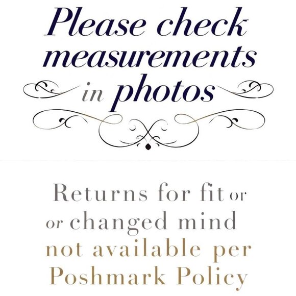 Poshmark Policy - Please Read - Picture 1 of 1